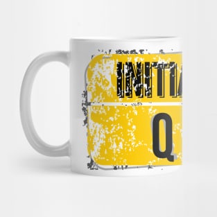 For initials or first letters of names starting with the letter Q Mug